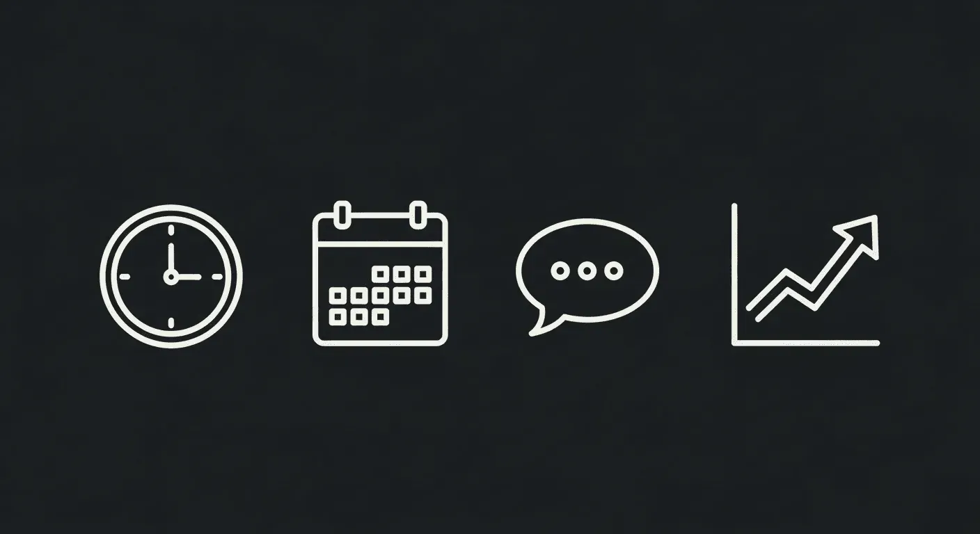 the 1-hour-a-week social media plan