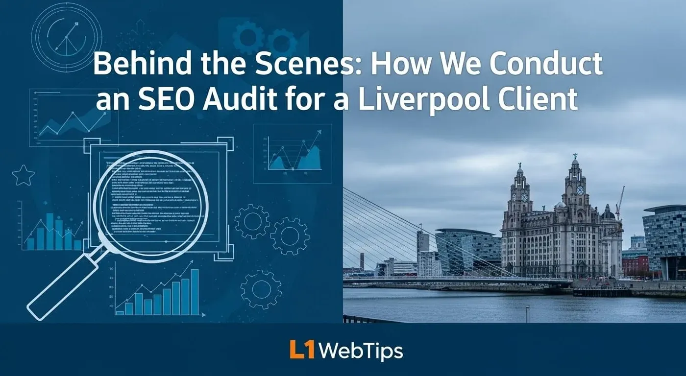 Behind the Scenes: How We Conduct an SEO Audit for a Liverpool Client