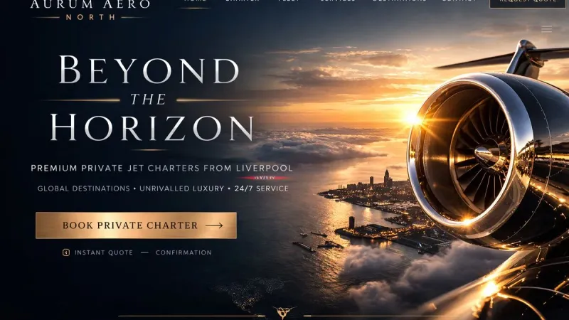 aurum aero north - private aviation website