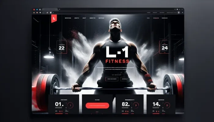 l1 fitness Design Mockup