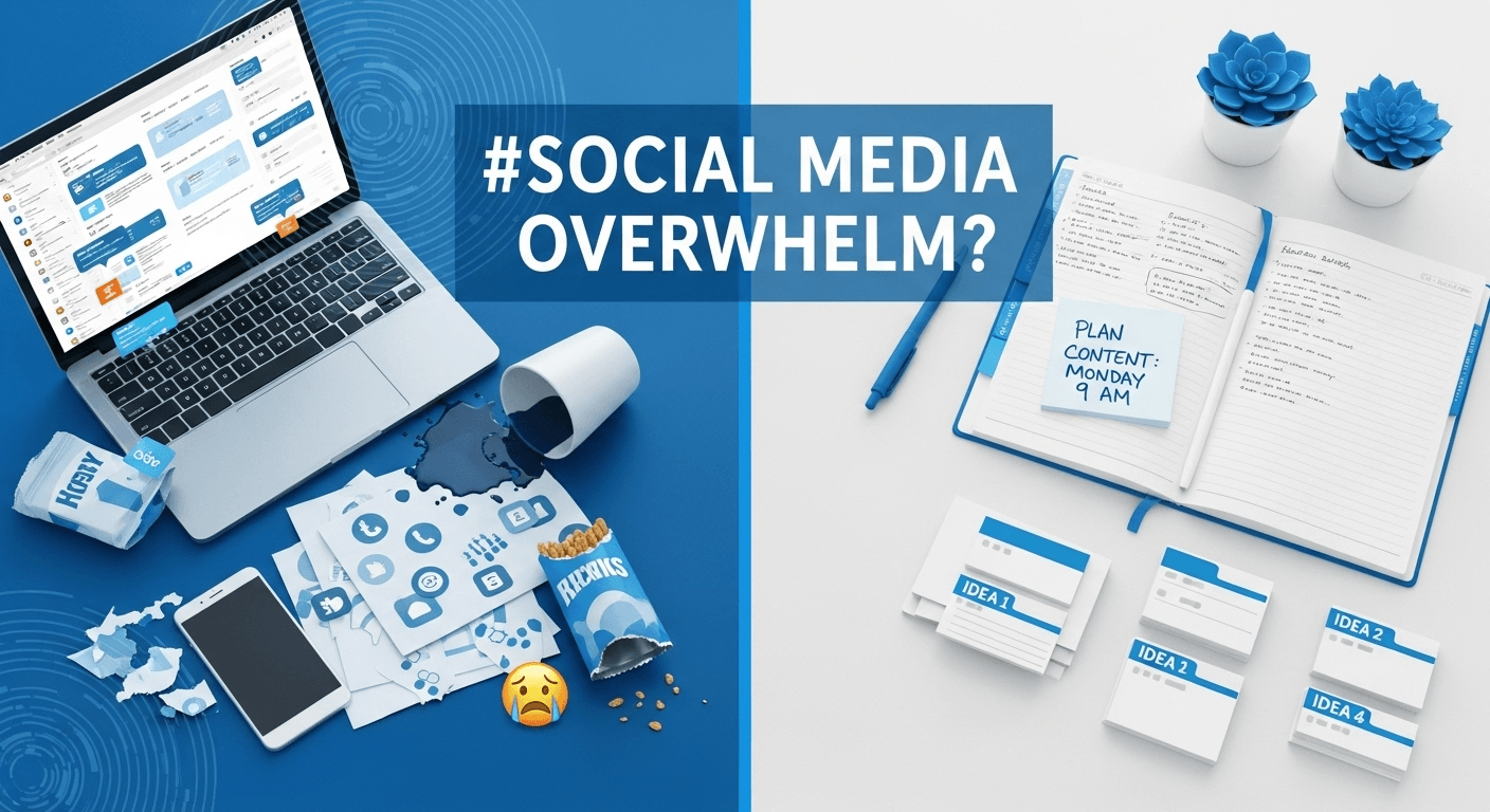 The 1-Hour-a-Week Social Media Plan