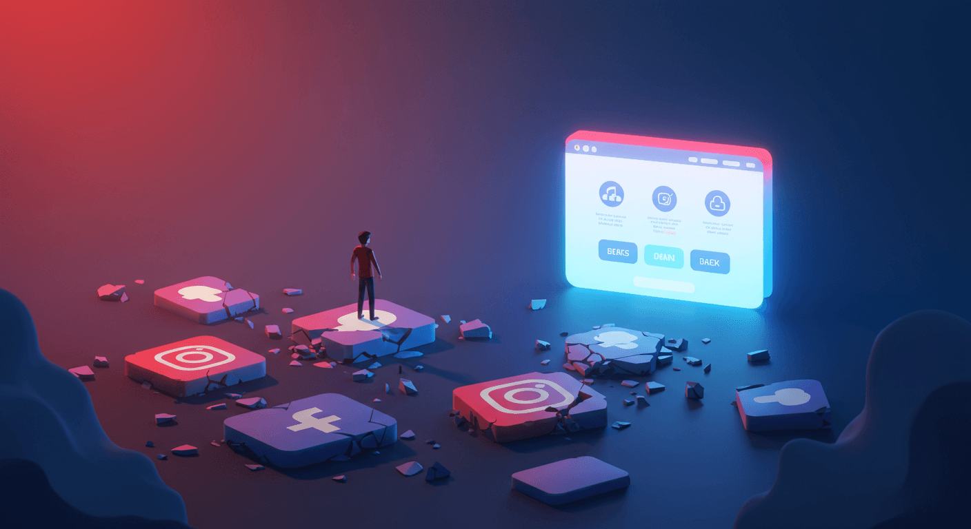 Dont rely on big social to run your businesses 