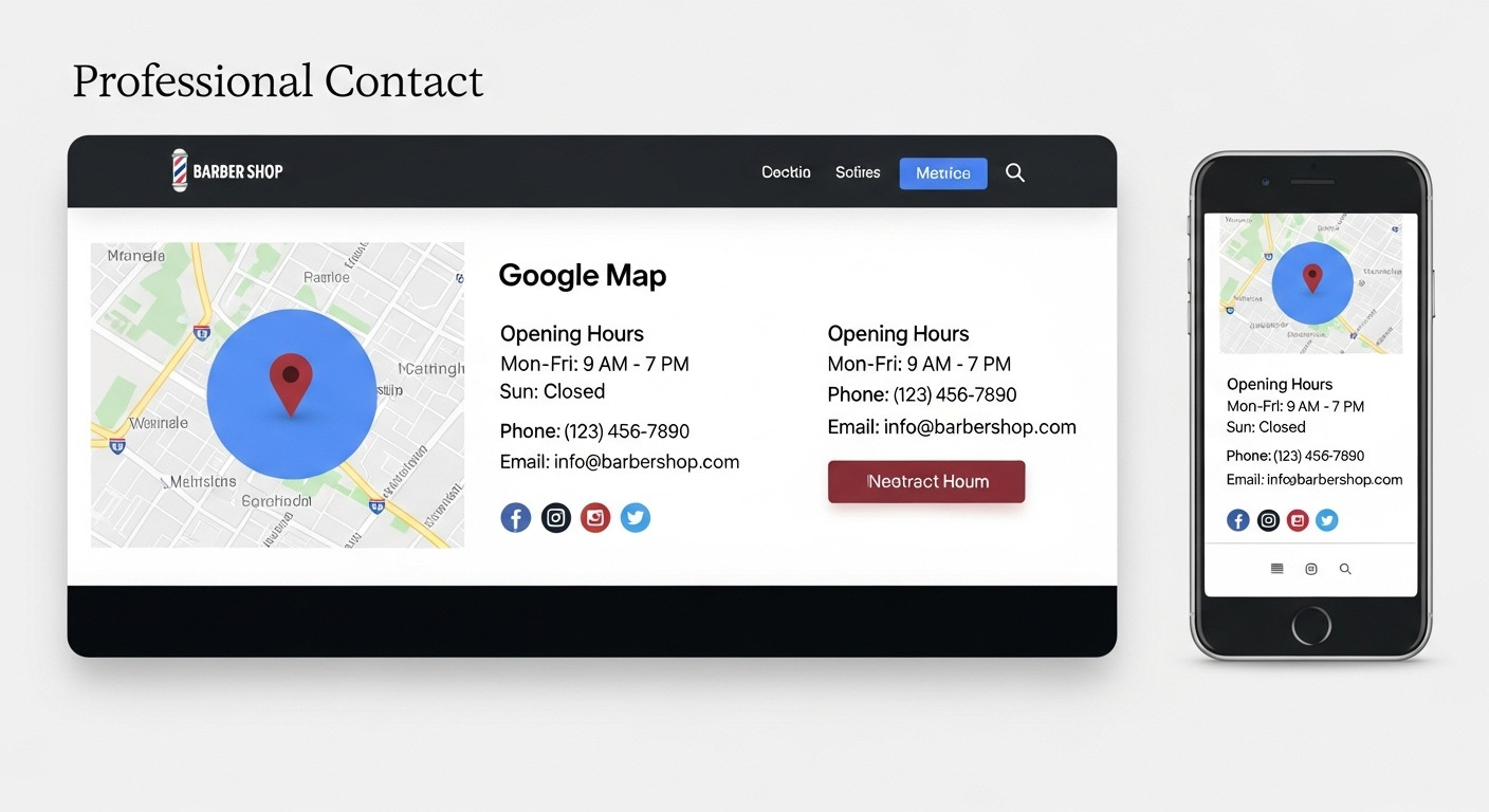 Location & Contact Section