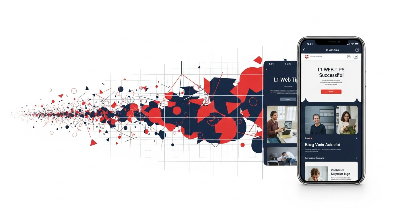 Mobile Phone Illustratioin for blog